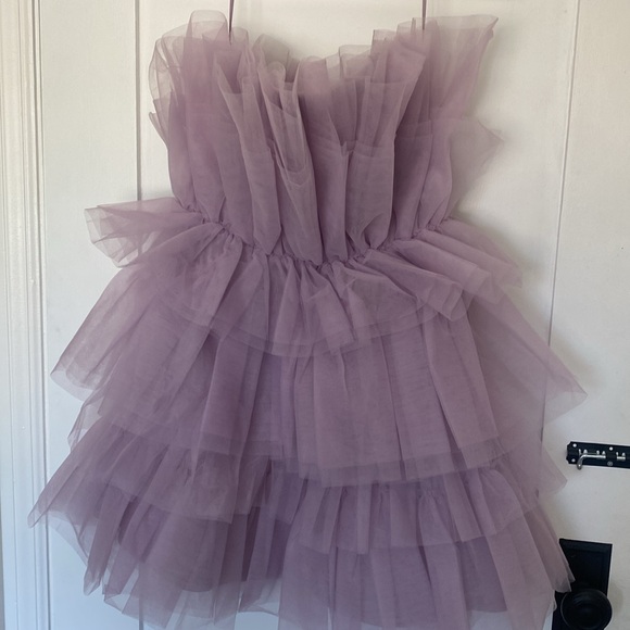 Lavender Mini Dress from Francesca’s Collection - Picture 4 of 7